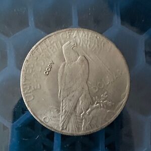 Silver dollar coin collectible